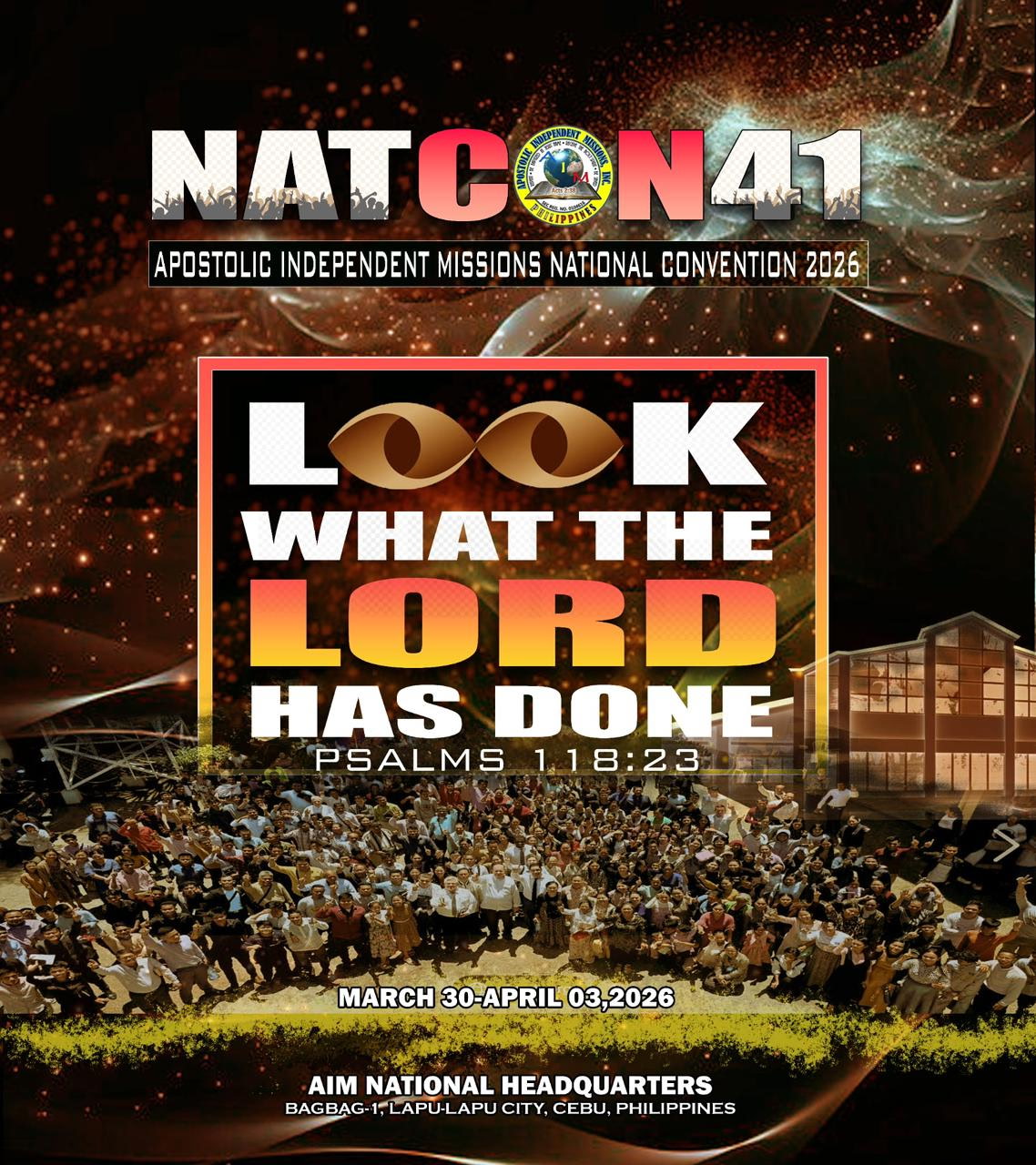 A Warm National Convention Welcome from Bishop Couch!